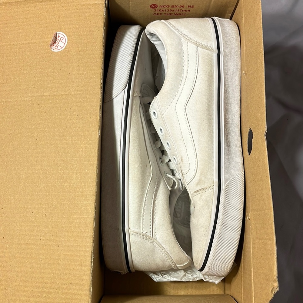 All White Vans